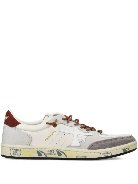 Sneakerși Premiata cu șireturi din dantelă