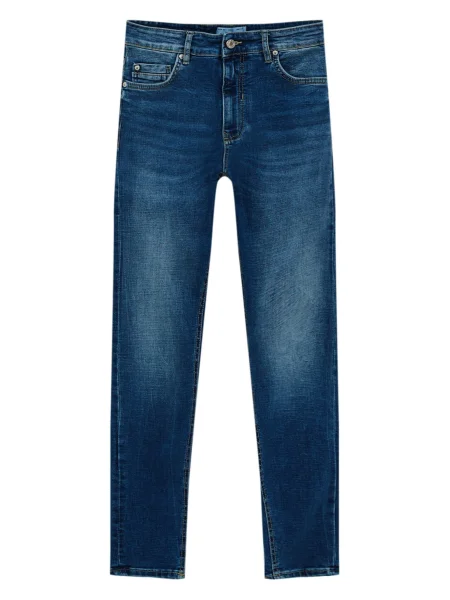 Pull&Bear Jeans închis albastru