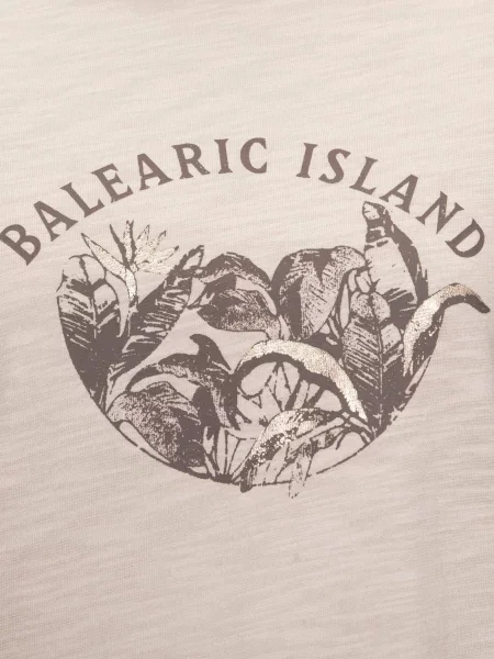VIVANCE Tricou / maro bej