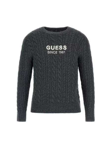 Guess Sweter szary