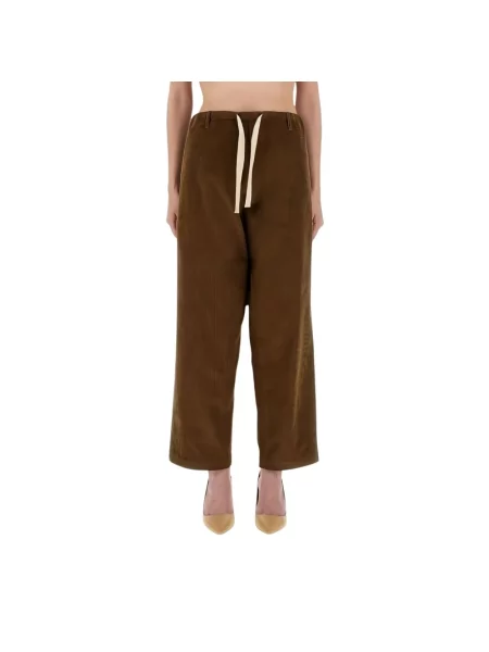 Spodnie cargo Moschino brązowe