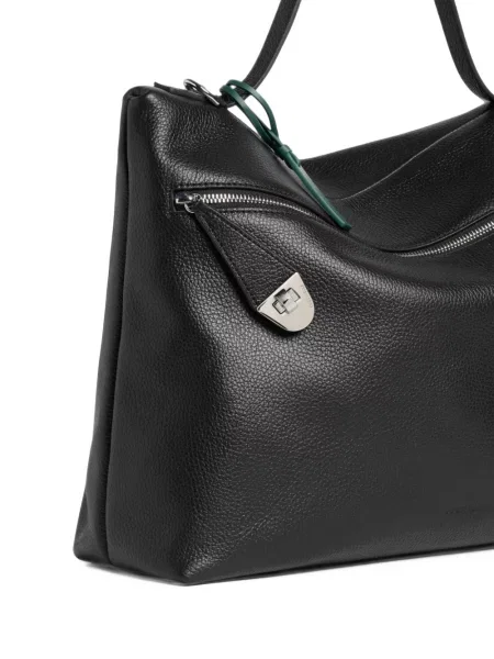 Geantă shopper Coccinelle din piele negru