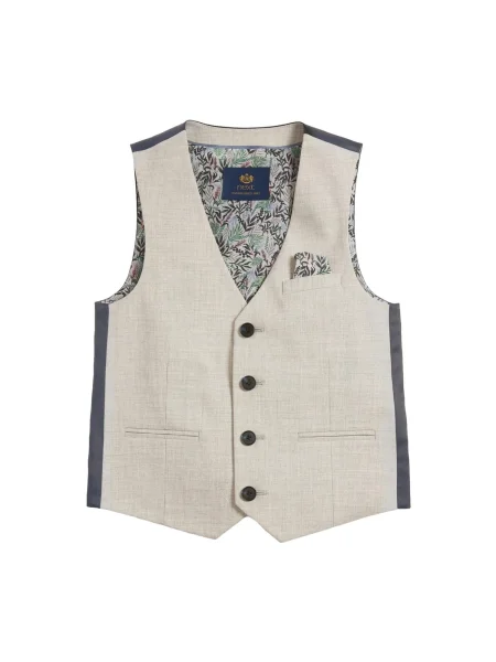 Next Vestă crem gri