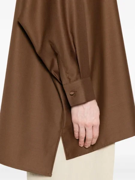 Odgovarati mini haljina Gianluca Capannolo smeđa