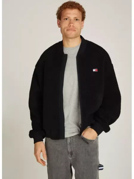 Tommy Jeans Geacă negru