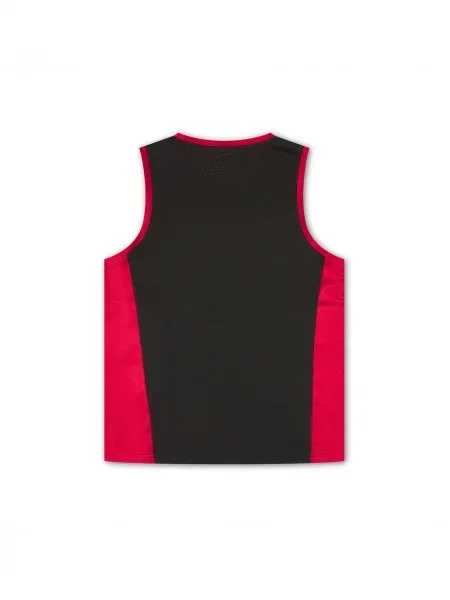 Tricou Airtex roși aprins negru
