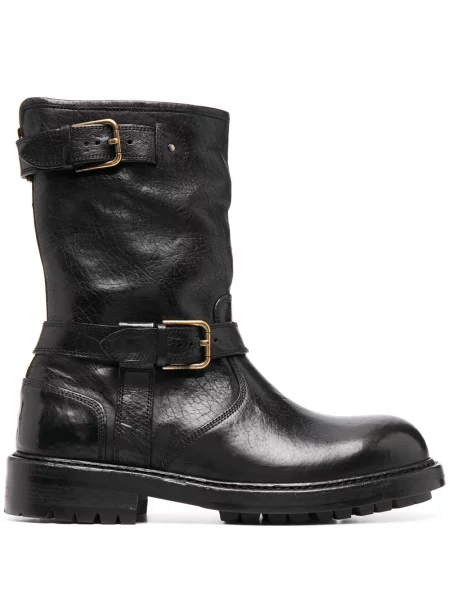 Botine Dolce & Gabbana biker negru