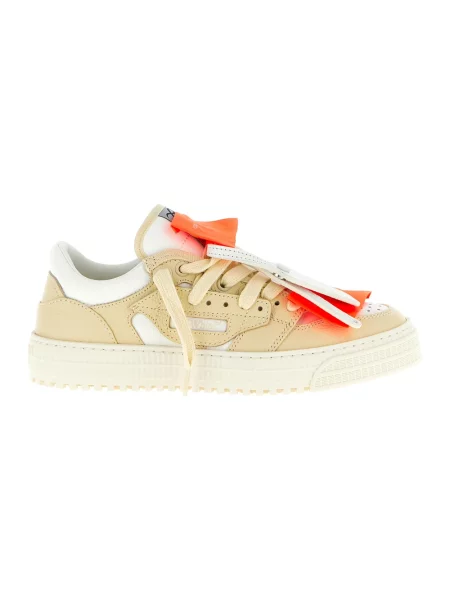 Sneakersy Off-white skórzane białe