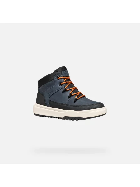 Sneakerși copii Geox negru