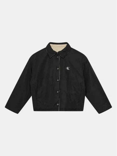 Calvin Klein Jeans Geacă Skater negru