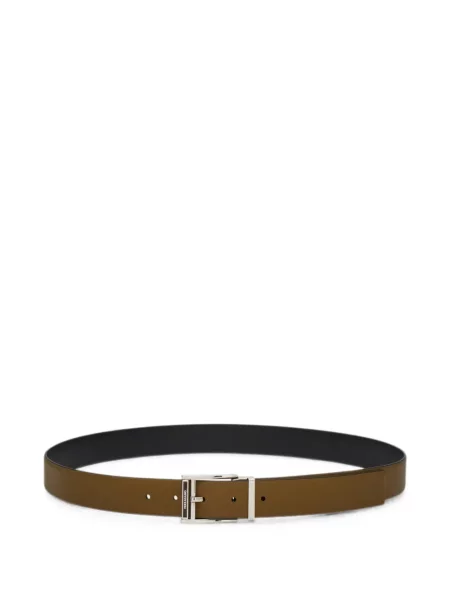 Cu centură reversibil curea Ferragamo verde