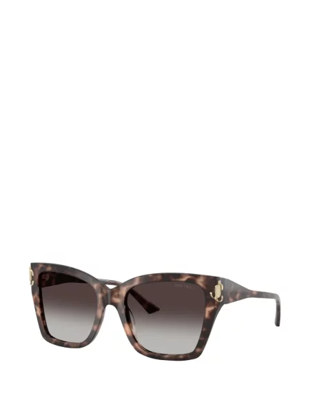 Sunčane naočale Jimmy Choo Eyewear s autogramom smeđa