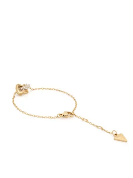 GUESS Zapestnica HEART' zlata