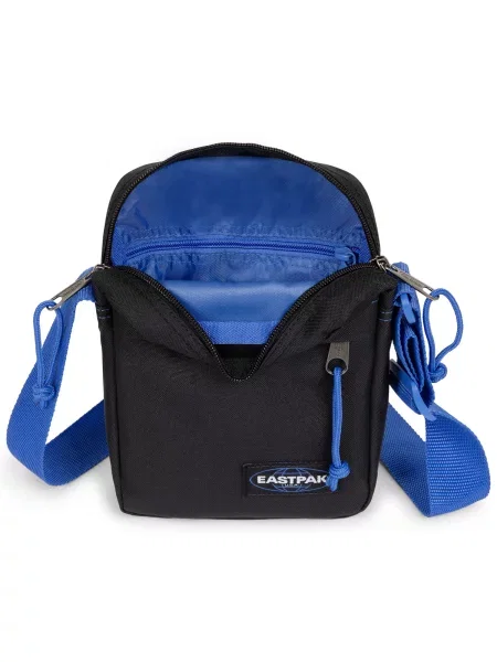 EASTPAK Taška cez rameno The One modrá čierna