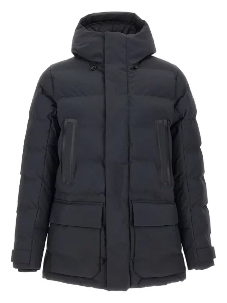 Geacă parka Save The Duck cu glugă albastru