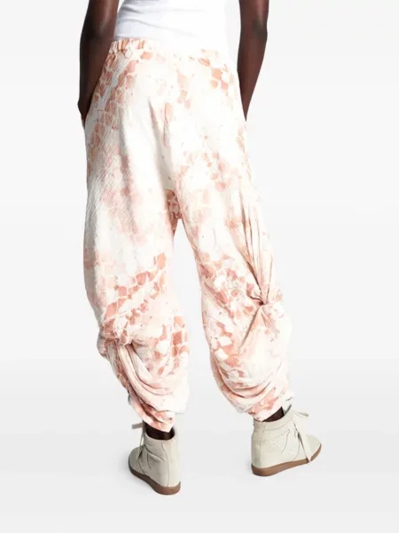 Pantaloni One Teaspoon cu imagine drapate