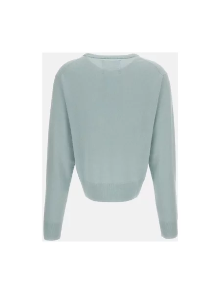 Lekki sweter Extreme Cashmere z kaszmiru niebieski