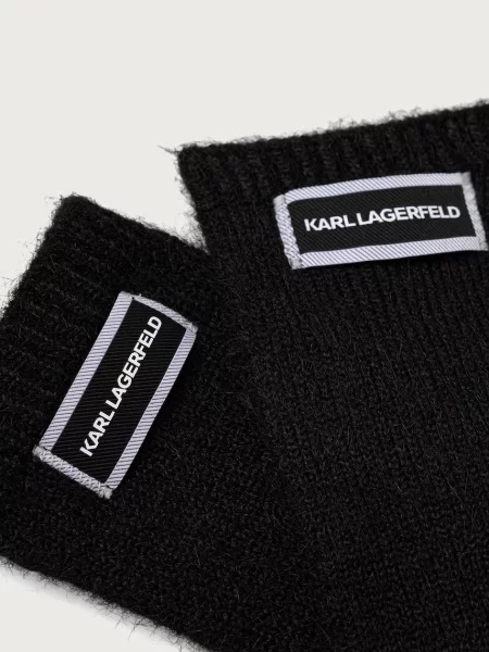 Шерстяные перчатки Karl Lagerfeld
