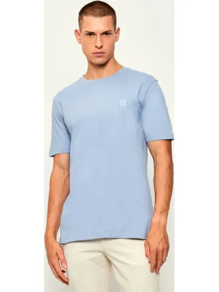 BOSS ORANGE Tricou Tales albastru