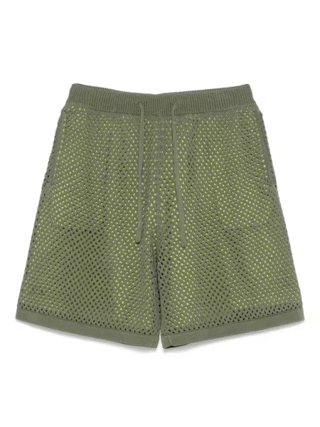 Pantaloni scurți Kenzo plasă verde
