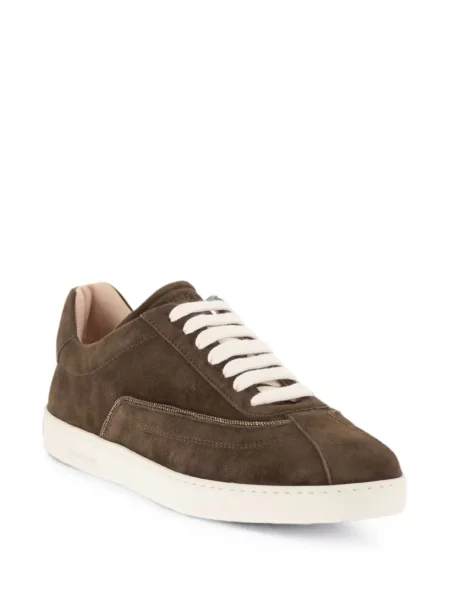 Sneakers Fabiana Filippi σουέντ καφέ