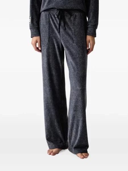 Pijamale Dkny cu autograf gri