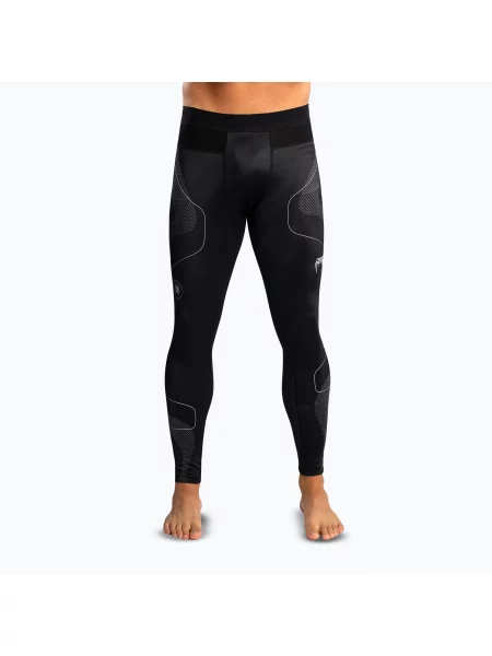 Тренувальні легінси Venum Nexus Spats black/silver чорні