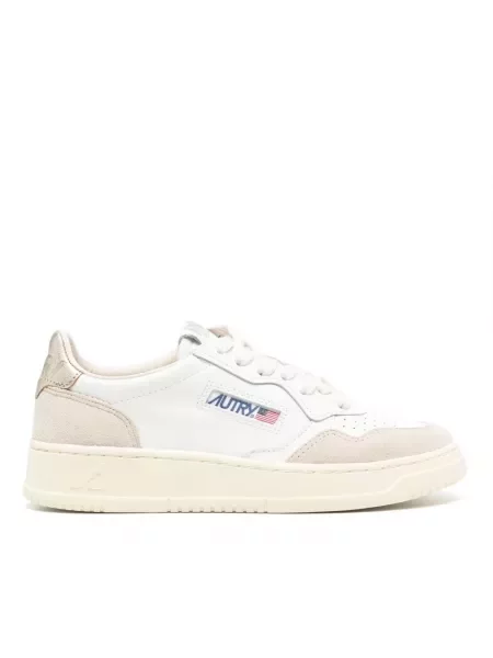 Sneakersy Autry skórzane białe
