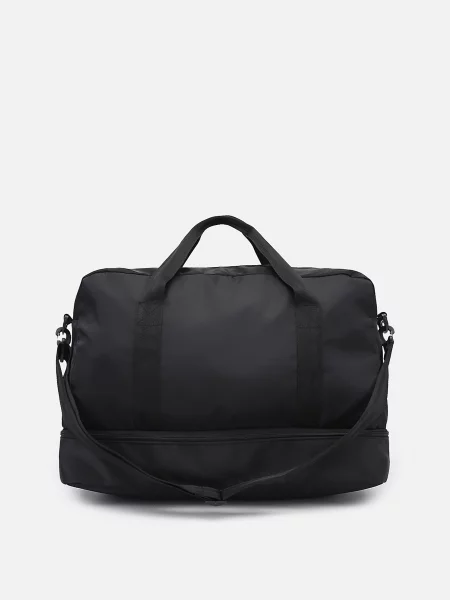 YUKI Дорожня сумка Текстиль чорний