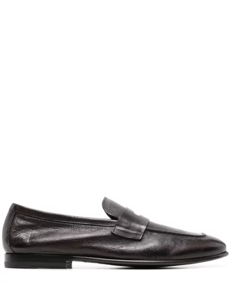 Pantofi loafer Scarosso din piele maro