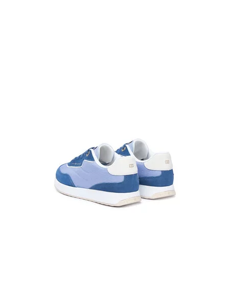 Tenisice Tommy Hilfiger Th Retro Runner Mix plava