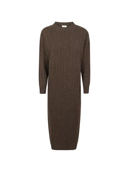 Rochie midi Peserico tricotate maro