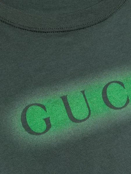 Koszulka dziecięca Gucci zielona