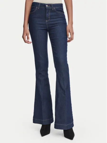 Rinascimento Blugi Bootcut Fit albastru