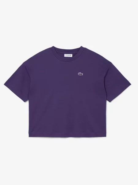 Футболка Lacoste фіолетова