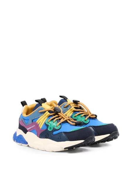 Sneakersy dziecięce Flower Mountain niebieskie