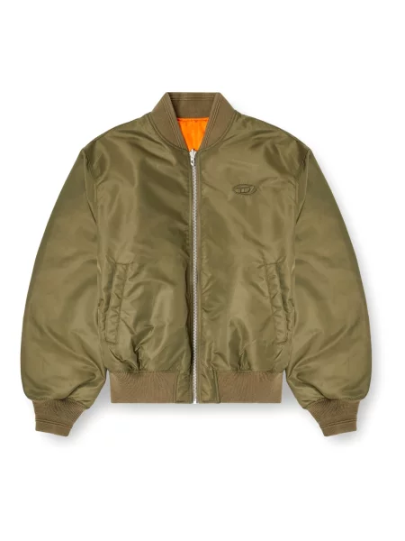 Kurtka bomber Diesel dwustronny niebieski
