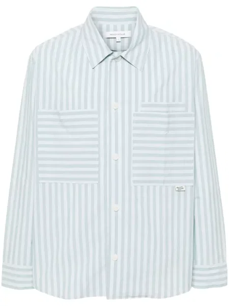 Cămașă Maison Kitsune albastru