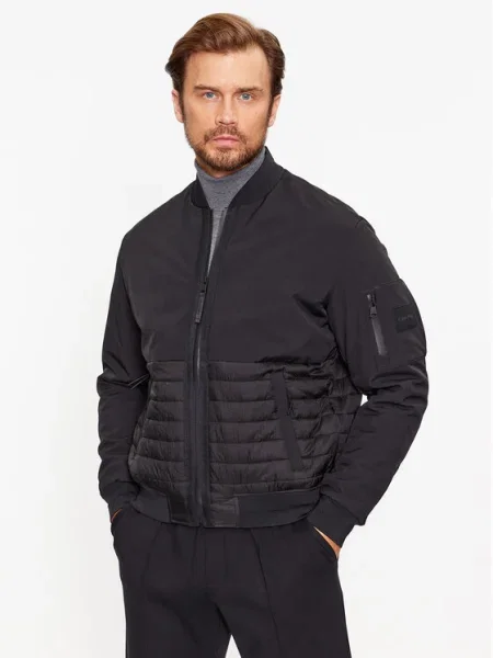Calvin Klein Geacă bomber negru