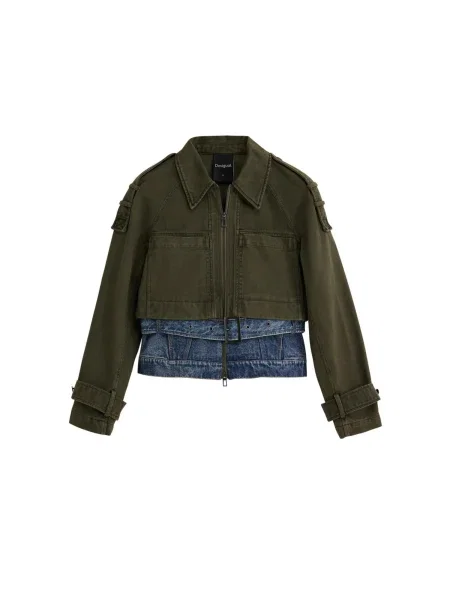 Geacă parka Desigual verde