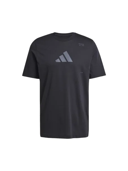 Póló Adidas Performance fekete