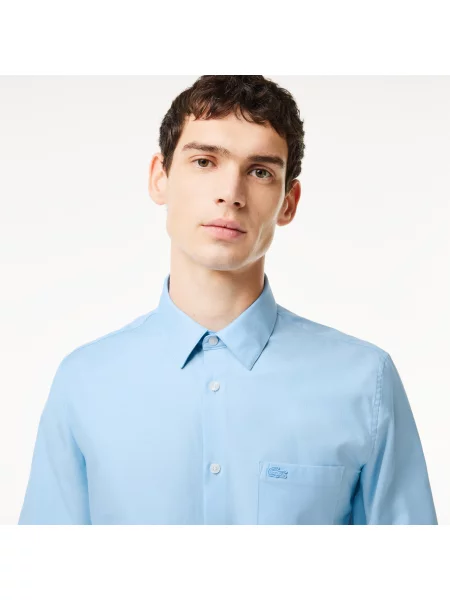 Рубашка Lacoste голубая