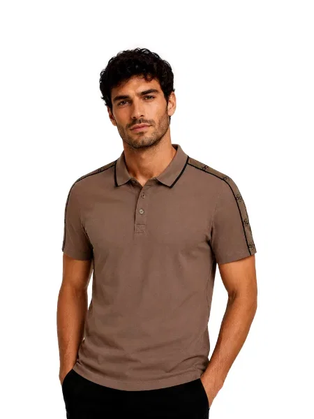 GUESS Tricou Guess Quattro' bej