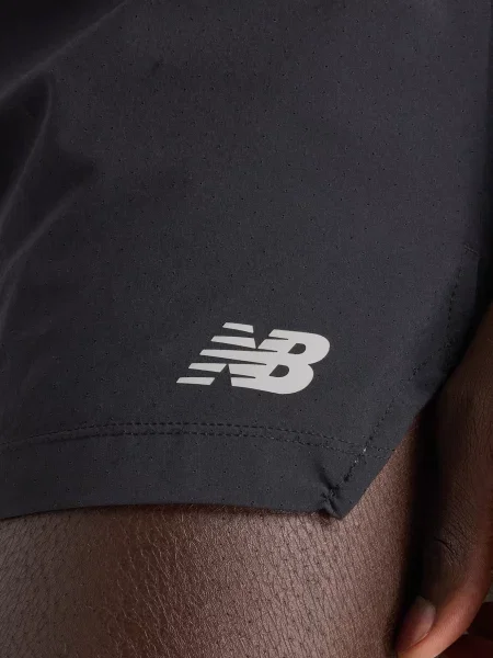 Бесшовные спортивные шорты New Balance черные