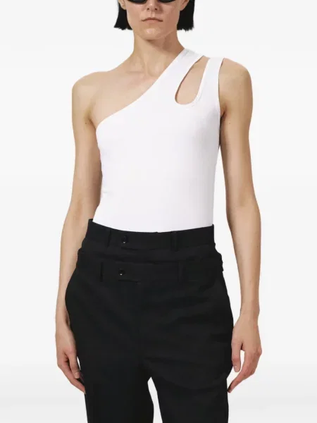 Podkoszulka Bettter na jednym ramieniu biała