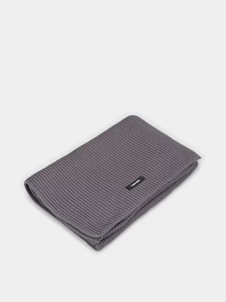 Шарф Calvin Klein серый