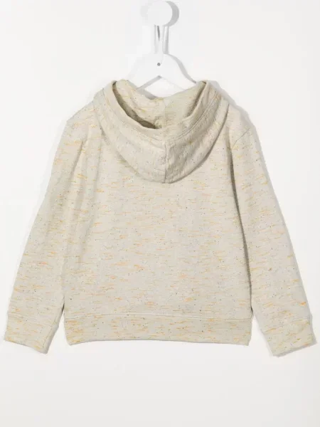 Bluza z kapturem dziecięca Bonpoint szara