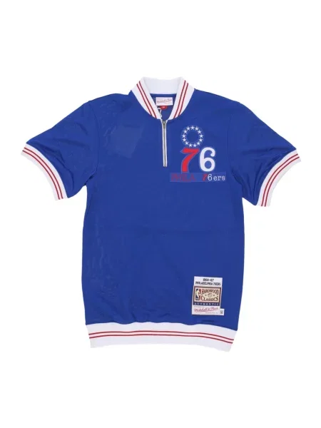 Koszulka Mitchell & Ness niebieska