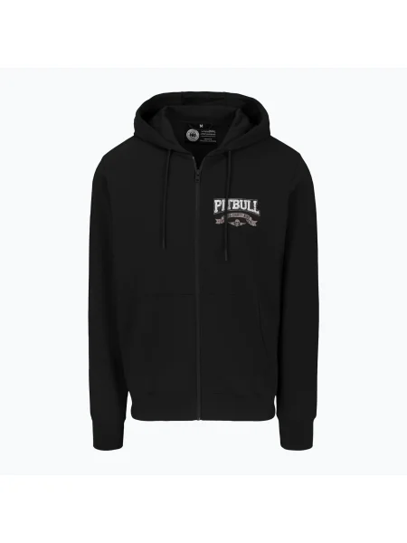 Kapucnis kapucnis melegítő felső Pitbull West Coast fekete