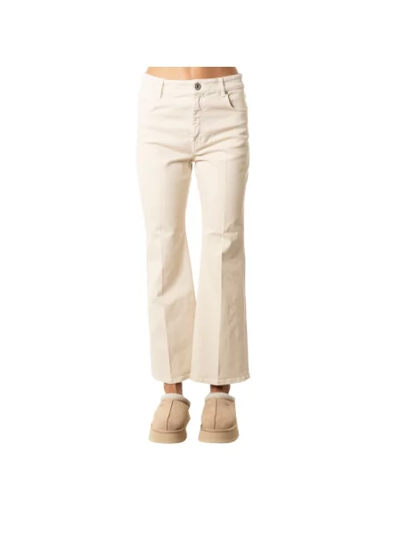 Spodnie Weekend Max Mara beżowe